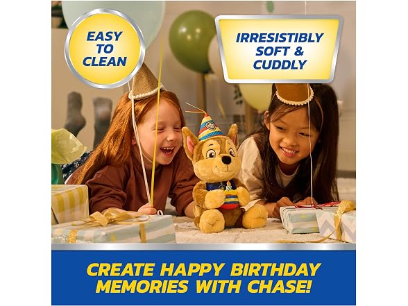 Paw Patrol GUND Birthday Chase Plush