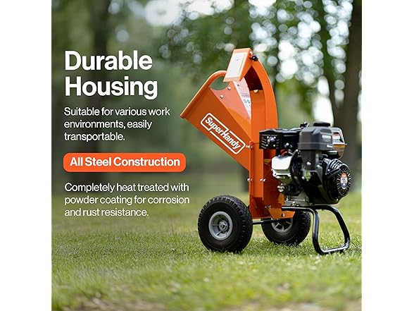 SuperHandy Mini 3in1 Wood Chipper - 7HP