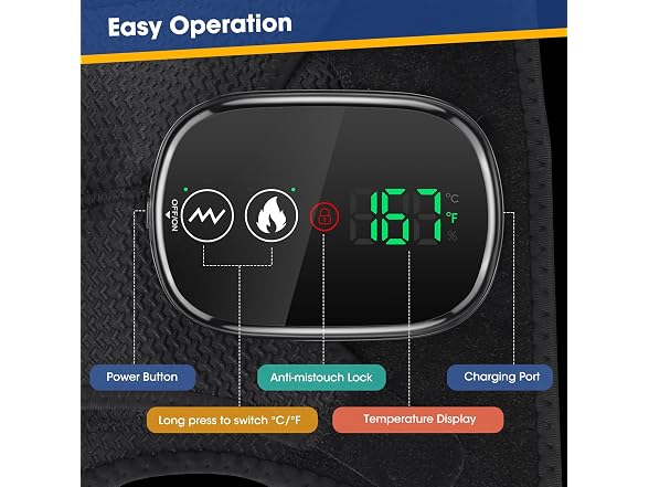 WoloyHeatie Shoulder Heating Pad