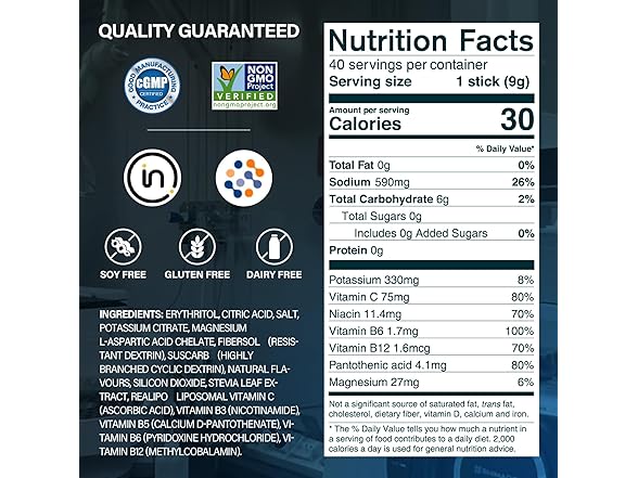 ZestLytes Electrolyte Hydration Packets