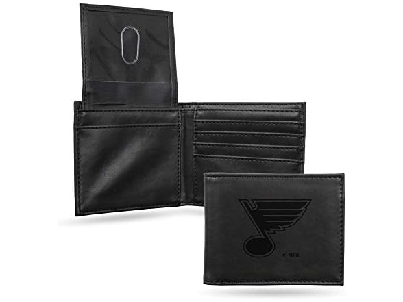 BLUES Laser Engraved Wallet