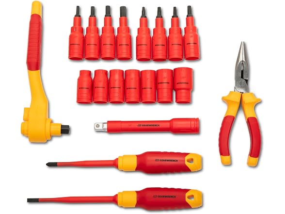 GEARWRENCH 20-Pc 3/8" VDE Insulated Tool Set