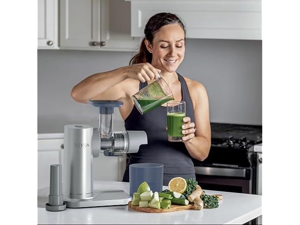 Ninja NeverClog 3-in-1 Juicer, Slicer, and Shredder Refurbished
