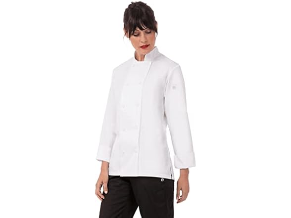 Chef Works Womens Sofia Chef Coat (S)