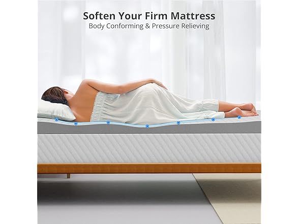 Maxzzz 3 Inch Mattress Topper Full