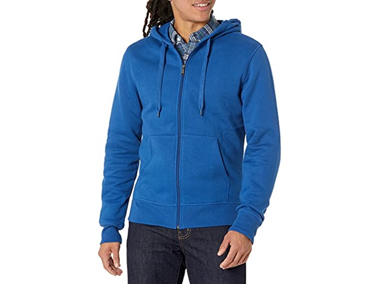 Amazon Essentials Mens Full Zip Fleece Hoodie
