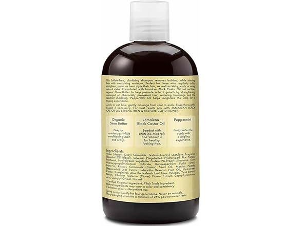 Shea Moisture Jamaican Black Castor Oil Shampoo