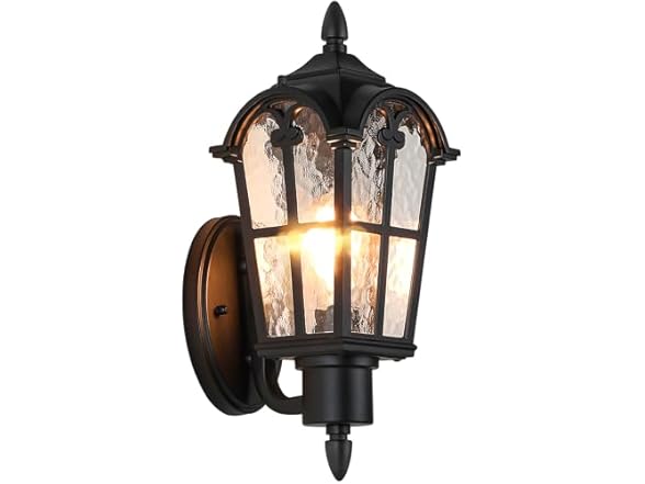 Sucolite 16” Sconce w/ Water Ripple Glass