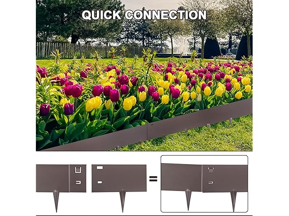 TMEE Landscape Edging Border 40 inch