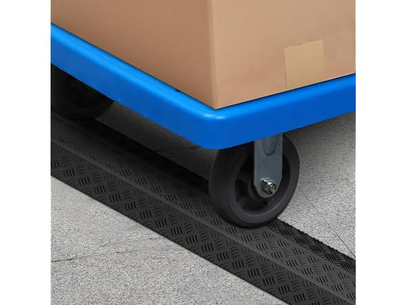 2-Pack Cable Protection Ramps, Supports Up