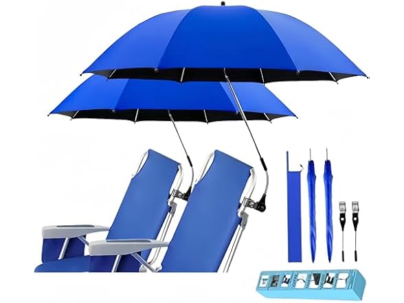 H2ONDBQF 42 Patio Umbrella Umbrellas for Rain