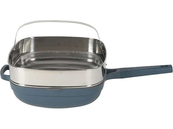 Crock-Pot Northvale 5.3 Quart Ceramic Nonstick Sauté Pan 