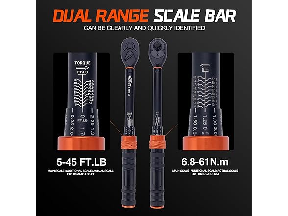 MESGS 3/8-Inch Drive Torque Wrench