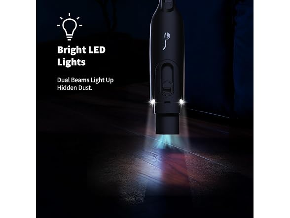 AYONTIN Lightweight Stick Vacuum w/LED