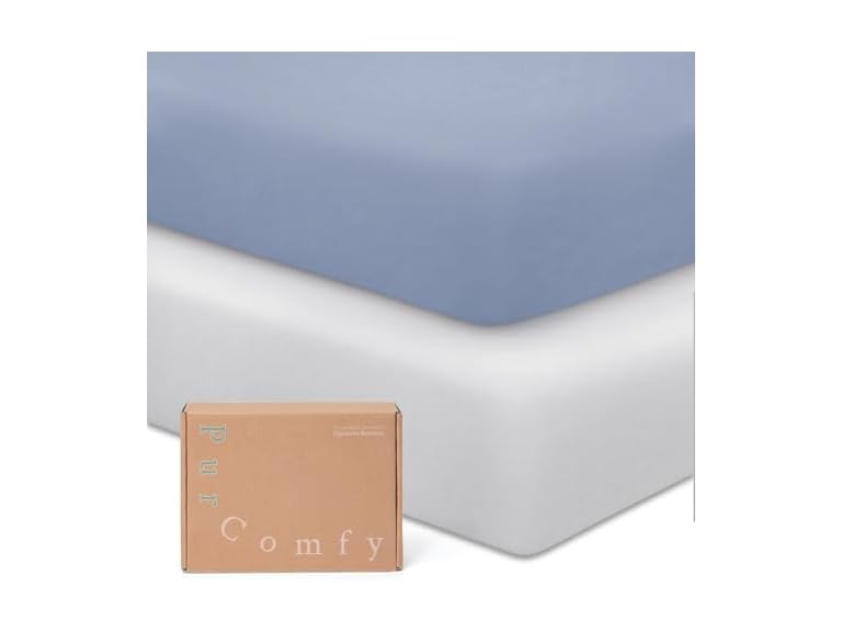 PurComfy Supersoft Crib Sheets