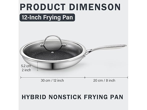 Cooks Standard Nonstick Frying Pan 12"