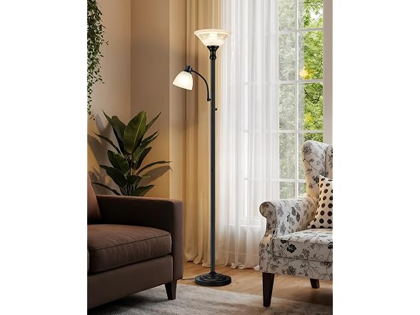 PARTPHONER Torchiere Floor Lamp