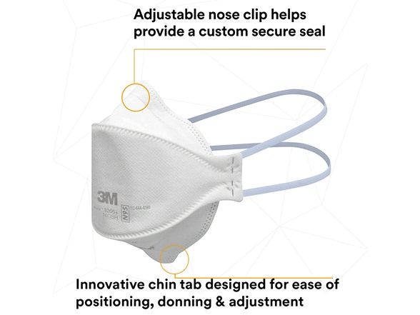 3M Aura Particulate Respirator 9205+, N95