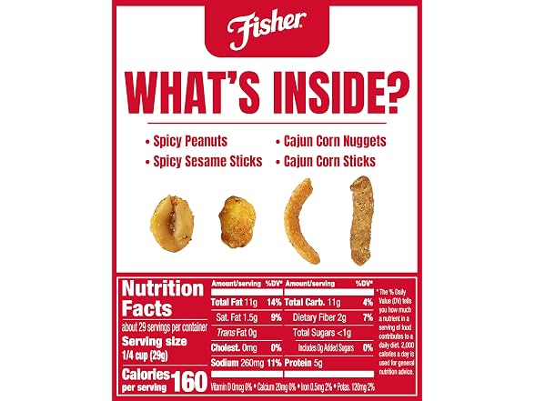 Fisher Trail Mix | Spicy Cajun