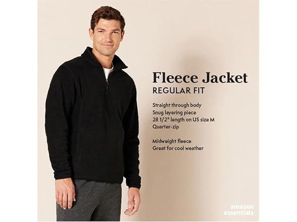 Amazon Men's Fleece Pullover