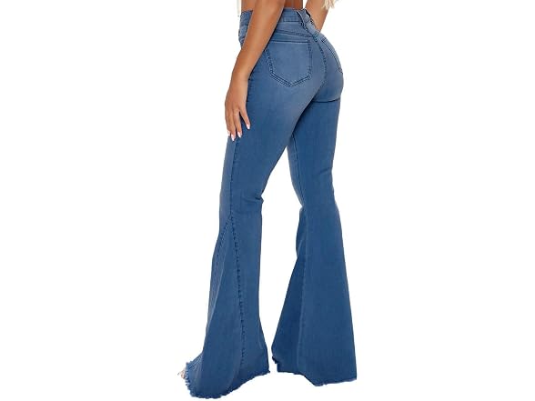 YouSexy Women (XL) Flare Bell Bottom Jeans Pants