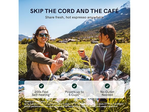 OutIn Nano Portable Electric Espresso Machine