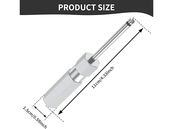 ZJMCAJY AAP-Auto-066 3Pcs Valve Removal Tool