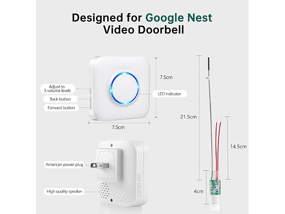 PHYSEN Wireless Doorbell Chime - Gallery 5