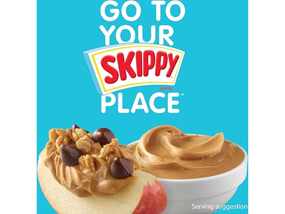 2PK SKIPPY Natural Peanut Butter Creamy Twin Pack, 40 Ounces