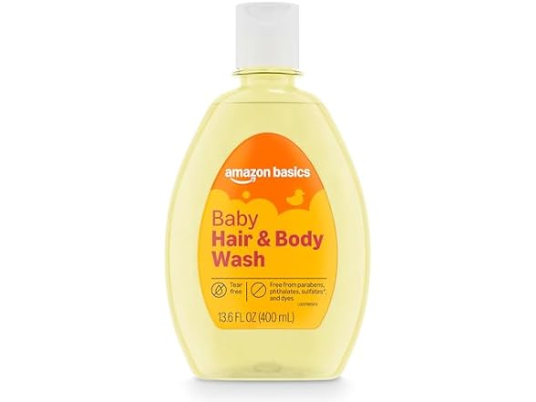 Amazon Basics Tear Free Baby Hair and Body Wash