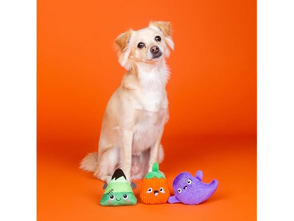 Fringe Studio Small Plush Dog Toy Set, Spooky Squad - Gallery 3