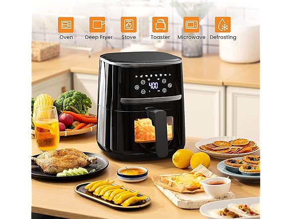 Adoolla Air Fryer Oven 5 Qt Large