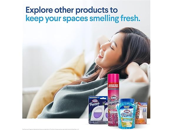 Clorox Fraganzia Air Freshener 4ct