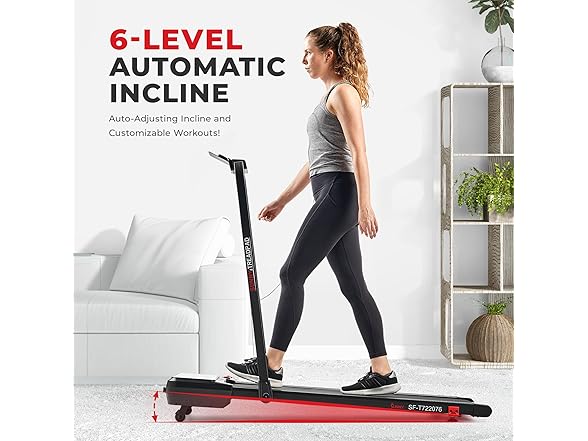 Sunny Health & Fitness Treadpad® Pacer 6 Levels