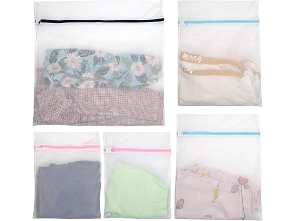 Casaphoria 5Pcs Bra Laundry Bags for Was
