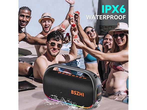 80W (120W Peak) Bluetooth Speaker