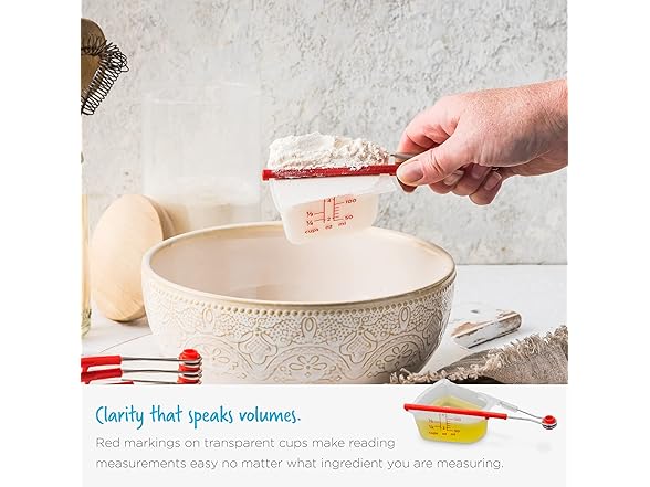 Dreamfarm Levups Self-Levelling Measuring Cup