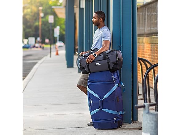 High Sierra Portable 34" Rolling Personal Duffel Travel Bag