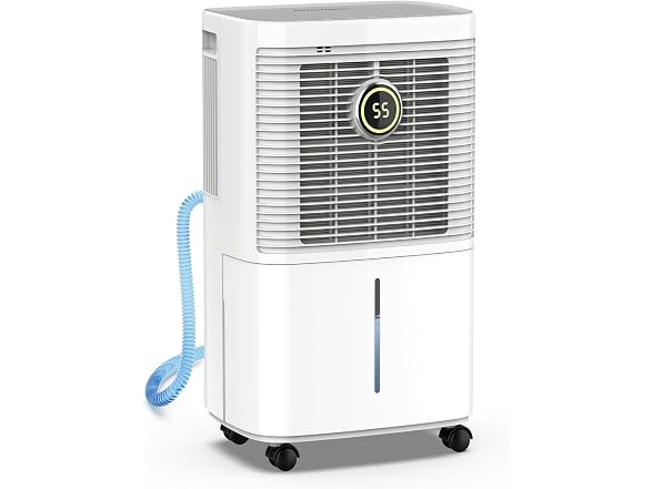 Dravonic 34 Pints Dehumidifier for Home