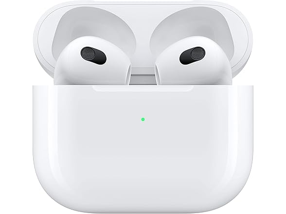 Apple AirPods with Lightning Charging Case (3rd Generation) White (Renewed Premium)
