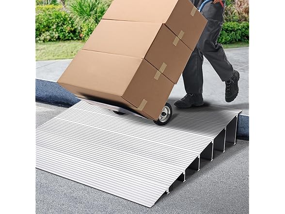 VEVOR Door Threshold Ramp, 6" Rise