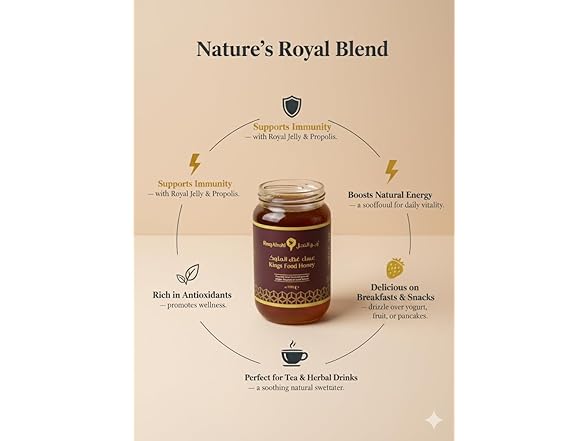 (2pk) Reeq AlNahl Premium Sidr Honey with Royal Jelly
