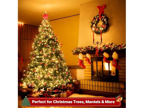 FairyGlim 2Pack 132Ft Christmas Lights