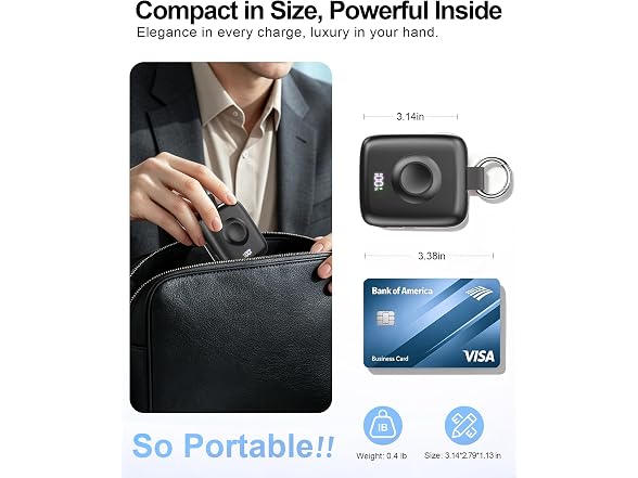 Taefoqun Portable Charger 3 in 1
