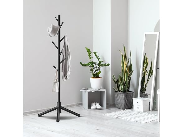 Unisakey 8-Hook Freestanding Coat Rack