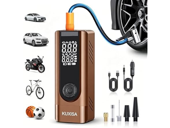 Tire Inflator Portable Air Compressor