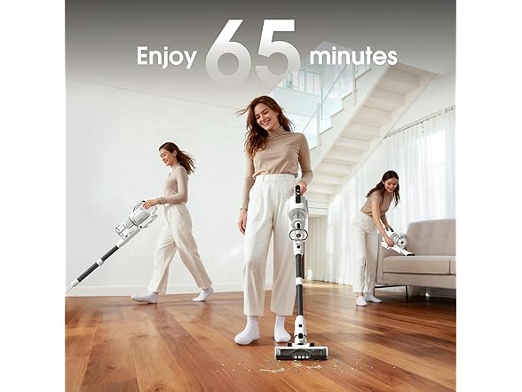 Klarpul 600W 50KPA Cordless Vacuum Cleaner