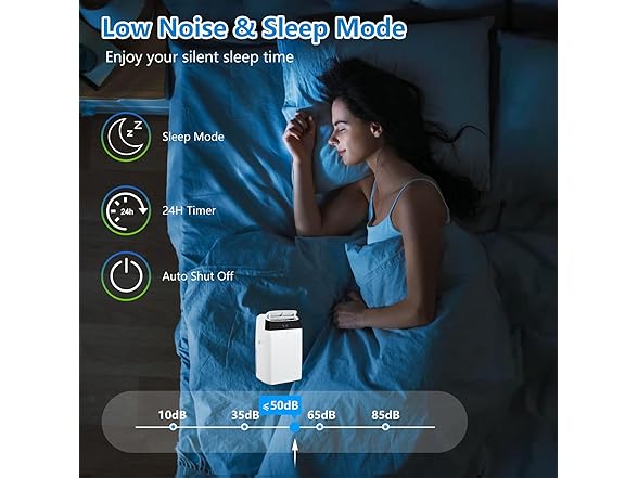 EcoExoplorer Portable Air Conditioner 3-In-1, 14000 BTU