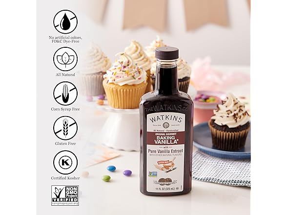 Watkins All Natural Original Gourmet Baking Vanilla