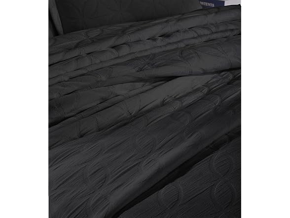 Superior Cotton Bedspread Set Matelasse Jacquard Geometric Circle